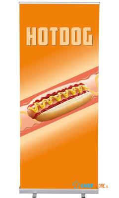 Syna Roll-Banner Budget 85 Complete Set Hot Dog Engels - RBB085LSFI327