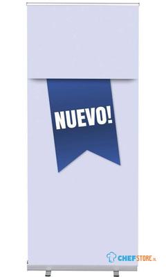 Syna Roll-Banner Budget 85 Complete Set Nieuw Blauw Spaans - RBB085LSFI341