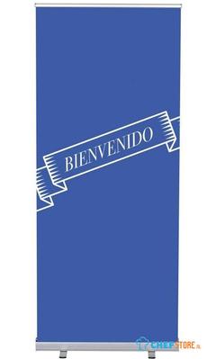 Syna Roll-Banner Budget 85 Complete Set Welkom Blauw Spaans - RBB085LSFI397