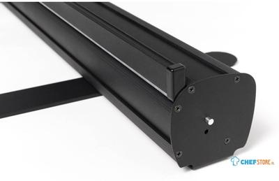 Syna Roll-Banner Basic Zwart 85 X 200 cm 2 Voeten - RBBASB085