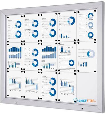 Syna Vergrendelbaar Notitiebord Outdoor Alpha SCA 15 X A4 - SCA15XA4