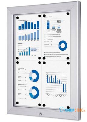Syna Vergrendelbaar Notitiebord Outdoor Alpha SCA 4 X A4 - SCA4XA4