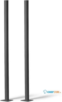 Syna Palen voor Vergrendelbaar Notitiebord Outdoor en Vergrendelbaar Notitiebord Outdoor Extra Deep - Boutbevestiging - SCPOSTPC7016JS