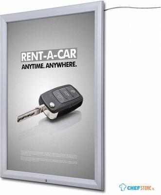 Syna LED Outdoor Poster Case met Gasveer A0 - SCTLA0PH