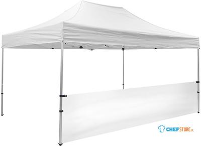 Syna Tent Alu Halve Wand Dubbelzijdig Wit 3 X 4,5 Meter - T4,5-GHWWH