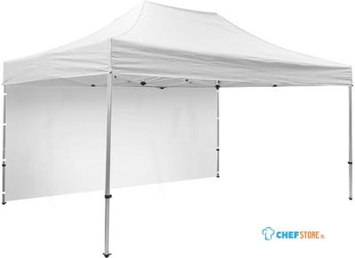 Syna Tent Alu Volledige Wand Dubbelzijdig Wit 3 X 4,5 Meter - T4,5-GWWH