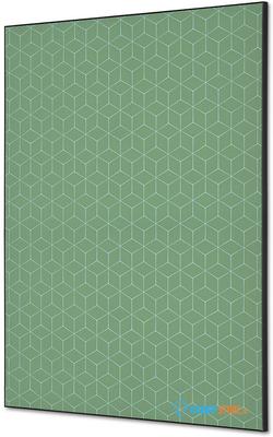 Syna Wanddecoratie Textiel SET A1 Hexagon Groen - TFR22WA1-SET-I16