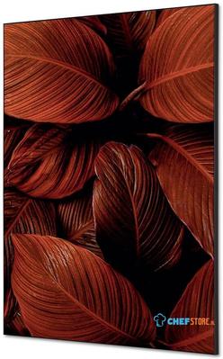 Syna Wanddecoratie Textiel SET A1 Botanische Bladeren Rood - TFR22WA1-SET-I19