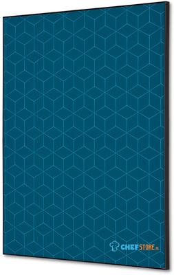 Syna Wanddecoratie Textiel SET A2 Hexagon Blauw - TFR22WA2-SET-I13