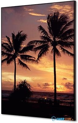 Syna Wanddecoratie Textiel SET A2 Palmbomen Zonsondergang - TFR22WA2-SET-I826