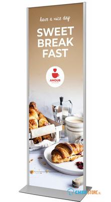 Syna Totem Panel+ 70 X 200 cm Zilver - TPP2X70X100