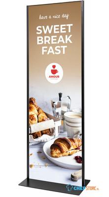 Syna Totem Panel+ 70 X 200 cm Zwart - TPP2X70X100BL