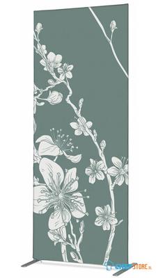 Syna Scheidingswand Textiel Deco 100-200 Dubbelzijdig Abstracte Japanse Bloesem - ZBSLIM100-200-DSI10
