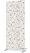 Syna Scheidingswand Textiel Deco 100-200 Dubbelzijdig Stippen Aarde ECO - ZBSLIM100-200-DSI2ECO