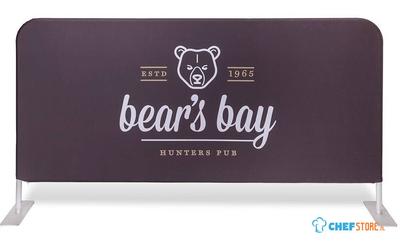 Syna Zipper-Barrier Print Dubbelzijdig - ZWBARRIER-GDS