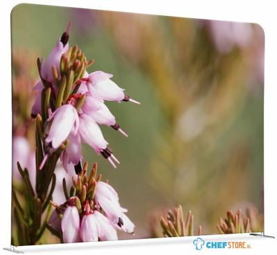 Syna Scheidingswand Textiel 150-150 Dubbelzijdig Roze Bloem - ZWSE150-150SSK-DSI5