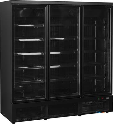 Zwarte Displayvriezer met Instelbare Planken - ATOM MAXI F3DBB