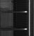 TEFCOLD Zwarte Displaykoeler met Opvallend Uiterlijk - CEV425 BLACK 3