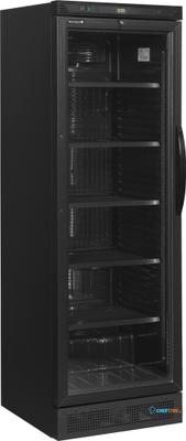 TEFCOLD Flessenkoeler met Aan Linkerkant Scharnierende Deur - CEV425 BLACK L/H
