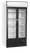 TEFCOLD 2-Deurs Displaykoeler met Kap - FSC1000H