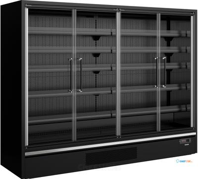 GALAXY+ GP26FGD MAXI BLACK Multideckkoeler, supermarkt