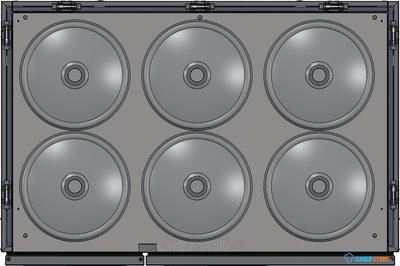 Serrco by TEFCOLD SKB-6 Hoogwaardige KEG koeler