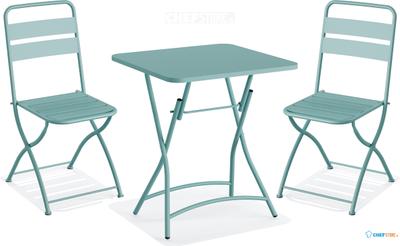Essentials Breeze Bistro Set - Blauw - 5082420824