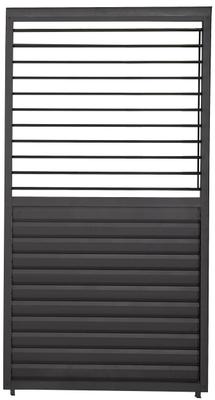 BEST Zijwand Louvre Draaibaar 123cm (voor Cadiz Wand 400cm) - 515433 1