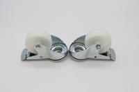 Maxima Wielen voor Werktafel Combisteamer - 2 met Rem - 4.3 Inch / 11 cm - 08560108