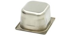 Maxima Gastronorm Bak - 1/6 GN - 10 cm Diep - RVS - 09367539