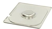Maxima Gastronorm Deksel - 1/2 GN - RVS - met Uitsparing - 09367771