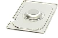 Maxima Gastronorm Deksel - 1/4 GN - RVS - met Uitsparing - 09367773