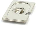 Maxima Gastronorm Deksel - 1/9 GN - RVS - met Uitsparing - 09367776