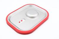 Maxima Gastronorm Deksel - 1/2 GN - RVS - Luchtdicht Rubber - 09367791
