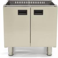 Maxima Horeca Onderstel - Dubbel - 60 cm Diep - met Deuren - 09391955