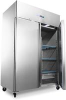 Maxima Vrieskast - 800 L - 6 Verstelbare Roosters - op Wielen - incl. Roosters - 09400041