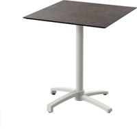 Essentials X Cross Terrastafel Zand Frame + Midnight Marble HPL 70x70 cm - 110091677