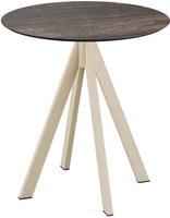 Infinity Terrastafel Zand Frame + Riverwashed Wood HPL 70 cm - Essentials 120031470