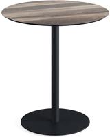 Urban Terrastafel Zwart Frame + Tropical Wood HPL 70 cm - Essentials 130011270