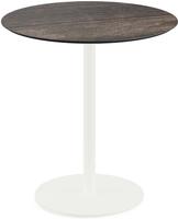 Urban Terrastafel Wit Frame + Riverwashed Wood HPL 70 cm - Essentials 130021470