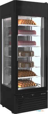 Framec STATISCHE DIEPVRIESVITRINE -15/-22°C - 3 ZIJDEN GLAS - 5 GRILLES - VENERE NS