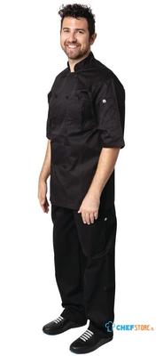 Chef Works Montreal Cool Vent koksbuis zwart XL | B054-XL