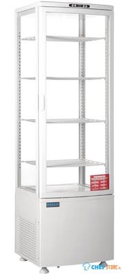 Polar C-Serie Energiezuinige Koelkast met Gebogen Deur Wit 235Ltr - CX575