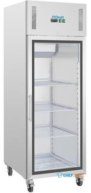 Polar Gastro | 1-deurs koeling | Glazen deur | 600 liter | CW197