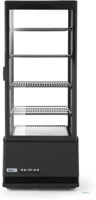 Koelvitrinekast | 98L H=112cm | zwart | Arktic 233269 1