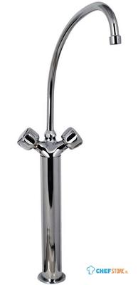 Heavy duty monobloc mengkraan met draaiknoppen, 20cm kolom en 30cm kraan | DY378