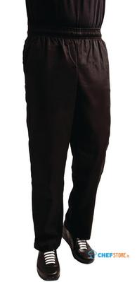 Whites Easyfit Teflon unisex koksbroek zwart L | A029T-L 1