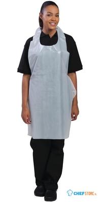 Disposable polyethyleen halterschorten 14,5 micron | wit | 100 stuks | A310 1