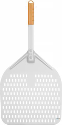 Pizzaschep Vierkant Geperforeerd, Hendi 618066 1