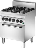 Gasfornuis 650, B700, 4-Pits, EO - 1151243